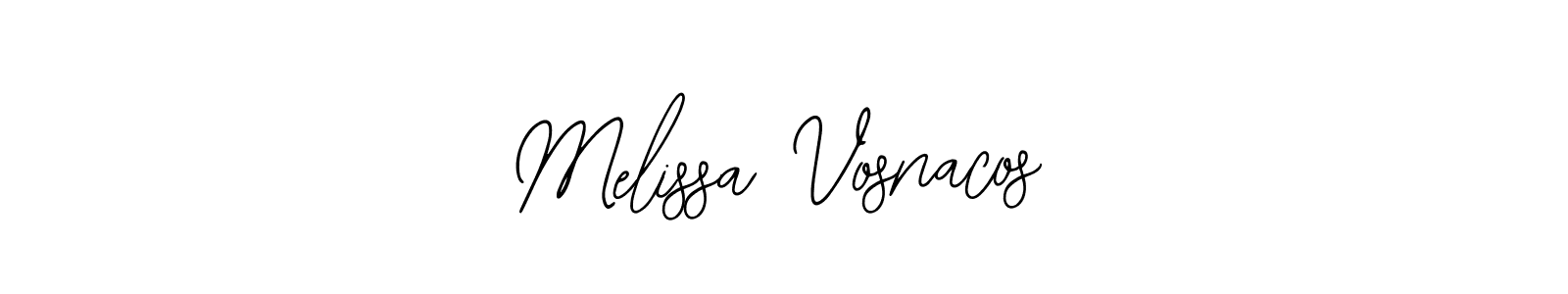 Create a beautiful signature design for name Melissa Vosnacos. With this signature (Bearetta-2O07w) fonts, you can make a handwritten signature for free. Melissa Vosnacos signature style 12 images and pictures png