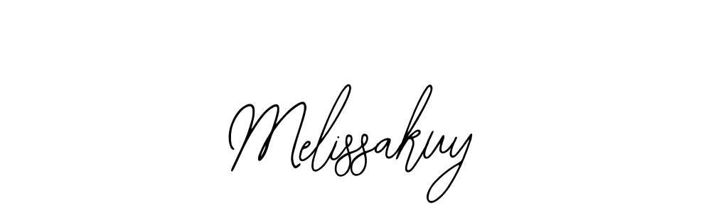 Make a beautiful signature design for name Melissakuy. With this signature (Bearetta-2O07w) style, you can create a handwritten signature for free. Melissakuy signature style 12 images and pictures png