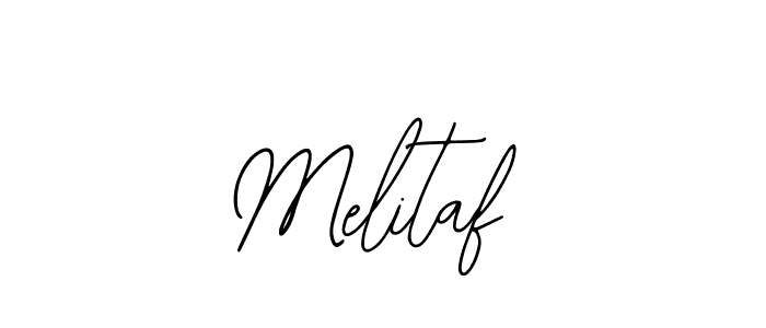 Similarly Bearetta-2O07w is the best handwritten signature design. Signature creator online .You can use it as an online autograph creator for name Melitaf. Melitaf signature style 12 images and pictures png