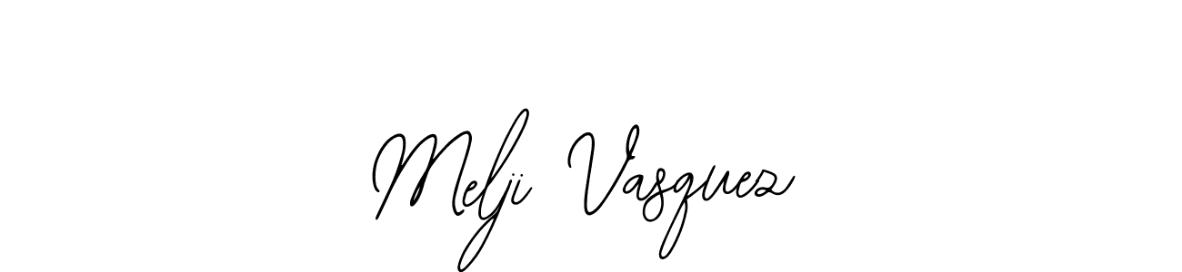 Design your own signature with our free online signature maker. With this signature software, you can create a handwritten (Bearetta-2O07w) signature for name Melji Vasquez. Melji Vasquez signature style 12 images and pictures png