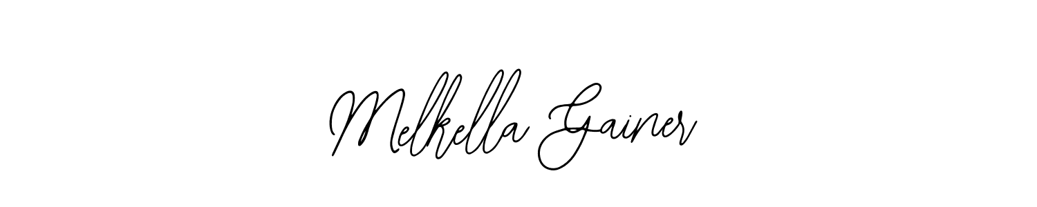 Make a beautiful signature design for name Melkella Gainer. Use this online signature maker to create a handwritten signature for free. Melkella Gainer signature style 12 images and pictures png