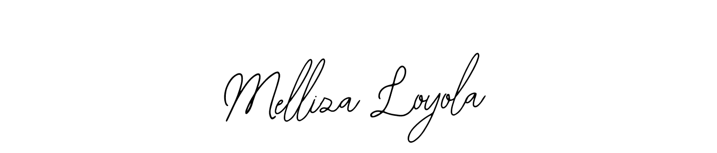 You can use this online signature creator to create a handwritten signature for the name Melliza Loyola. This is the best online autograph maker. Melliza Loyola signature style 12 images and pictures png