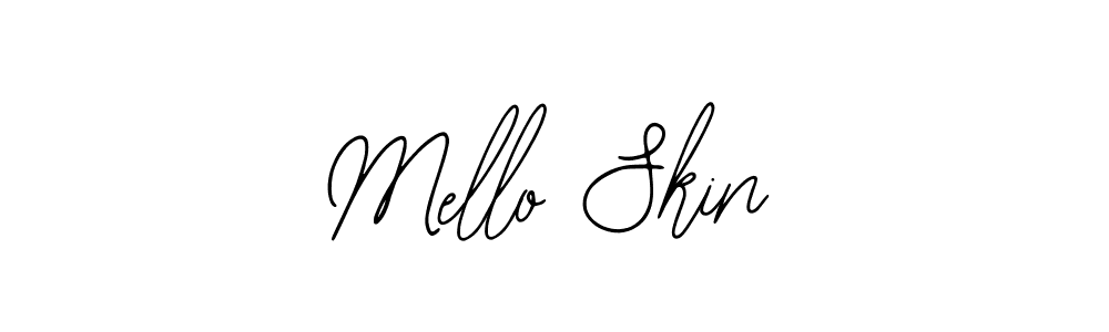 Also we have Mello Skin name is the best signature style. Create professional handwritten signature collection using Bearetta-2O07w autograph style. Mello Skin signature style 12 images and pictures png