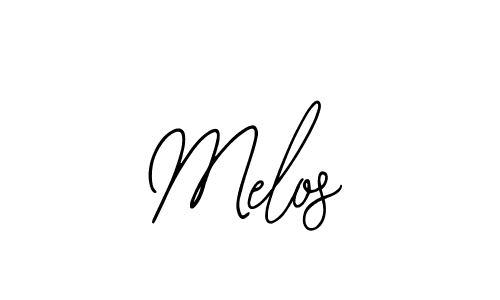 You should practise on your own different ways (Bearetta-2O07w) to write your name (Melos) in signature. don't let someone else do it for you. Melos signature style 12 images and pictures png