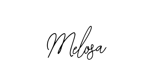 Best and Professional Signature Style for Melosa. Bearetta-2O07w Best Signature Style Collection. Melosa signature style 12 images and pictures png