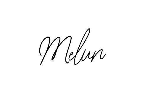 Similarly Bearetta-2O07w is the best handwritten signature design. Signature creator online .You can use it as an online autograph creator for name Melun. Melun signature style 12 images and pictures png