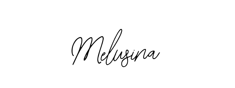 Make a beautiful signature design for name Melusina. With this signature (Bearetta-2O07w) style, you can create a handwritten signature for free. Melusina signature style 12 images and pictures png