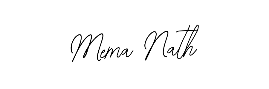 Here are the top 10 professional signature styles for the name Mema Nath. These are the best autograph styles you can use for your name. Mema Nath signature style 12 images and pictures png