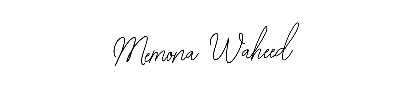 Also You can easily find your signature by using the search form. We will create Memona Waheed name handwritten signature images for you free of cost using Bearetta-2O07w sign style. Memona Waheed signature style 12 images and pictures png