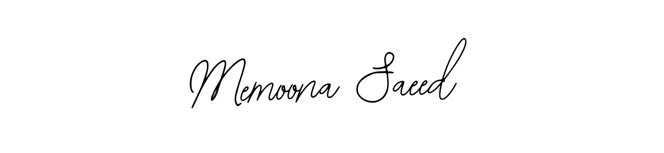 Use a signature maker to create a handwritten signature online. With this signature software, you can design (Bearetta-2O07w) your own signature for name Memoona Saeed. Memoona Saeed signature style 12 images and pictures png