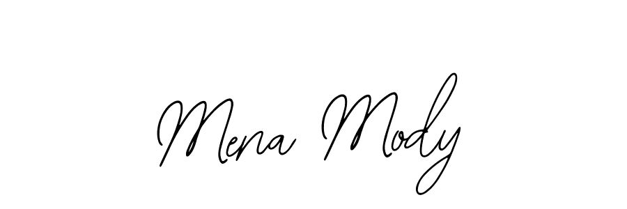 Make a beautiful signature design for name Mena Mody. With this signature (Bearetta-2O07w) style, you can create a handwritten signature for free. Mena Mody signature style 12 images and pictures png