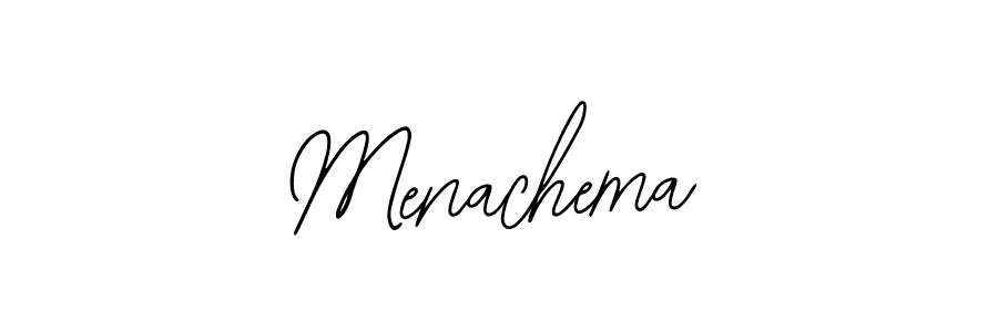 Create a beautiful signature design for name Menachema. With this signature (Bearetta-2O07w) fonts, you can make a handwritten signature for free. Menachema signature style 12 images and pictures png