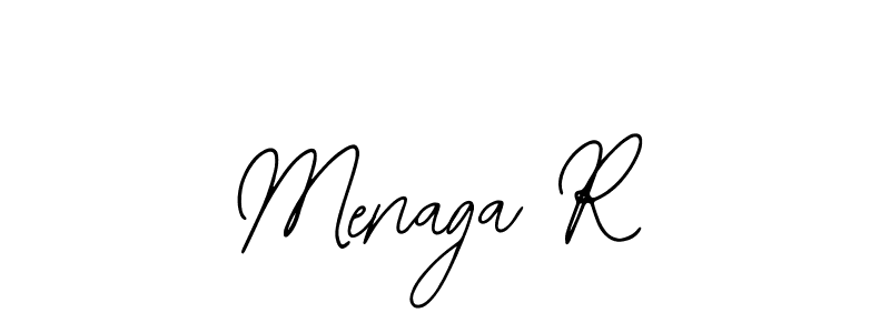 Similarly Bearetta-2O07w is the best handwritten signature design. Signature creator online .You can use it as an online autograph creator for name Menaga R. Menaga R signature style 12 images and pictures png