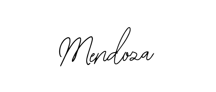 Mendoza stylish signature style. Best Handwritten Sign (Bearetta-2O07w) for my name. Handwritten Signature Collection Ideas for my name Mendoza. Mendoza signature style 12 images and pictures png