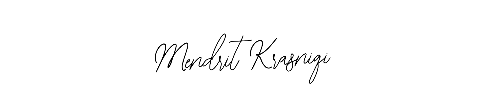 if you are searching for the best signature style for your name Mendrit Krasniqi. so please give up your signature search. here we have designed multiple signature styles  using Bearetta-2O07w. Mendrit Krasniqi signature style 12 images and pictures png