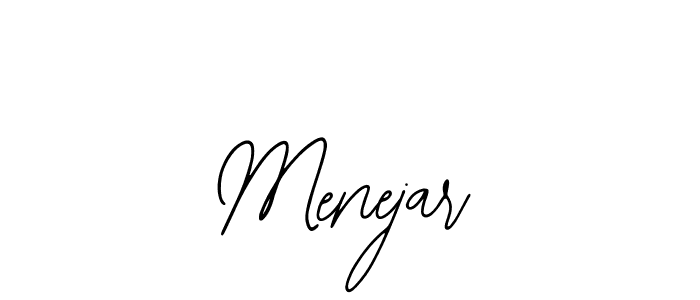 Once you've used our free online signature maker to create your best signature Bearetta-2O07w style, it's time to enjoy all of the benefits that Menejar name signing documents. Menejar signature style 12 images and pictures png