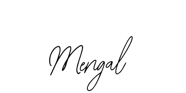 Create a beautiful signature design for name Mengal. With this signature (Bearetta-2O07w) fonts, you can make a handwritten signature for free. Mengal signature style 12 images and pictures png