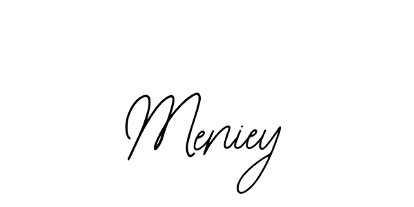 How to Draw Meniey signature style? Bearetta-2O07w is a latest design signature styles for name Meniey. Meniey signature style 12 images and pictures png