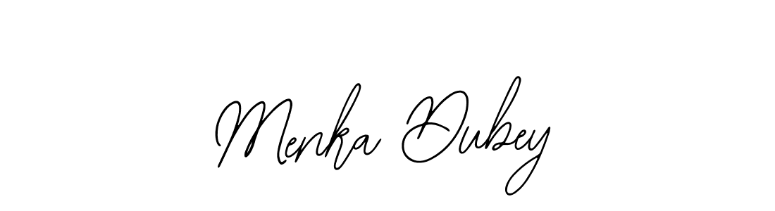 Also we have Menka Dubey name is the best signature style. Create professional handwritten signature collection using Bearetta-2O07w autograph style. Menka Dubey signature style 12 images and pictures png