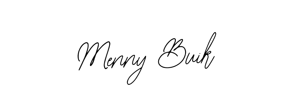 Make a beautiful signature design for name Menny Buik. Use this online signature maker to create a handwritten signature for free. Menny Buik signature style 12 images and pictures png