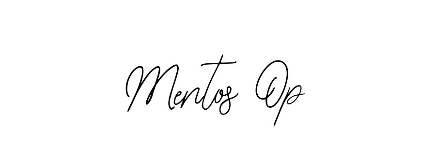 How to Draw Mentos Op signature style? Bearetta-2O07w is a latest design signature styles for name Mentos Op. Mentos Op signature style 12 images and pictures png