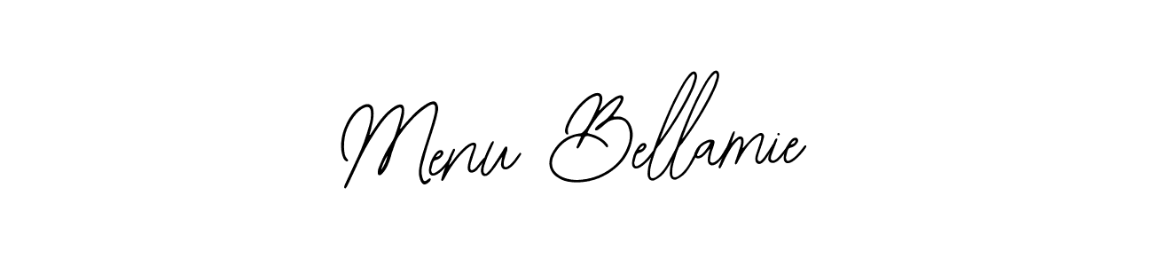 Once you've used our free online signature maker to create your best signature Bearetta-2O07w style, it's time to enjoy all of the benefits that Menu Bellamie name signing documents. Menu Bellamie signature style 12 images and pictures png