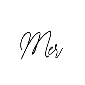 How to make Mer signature? Bearetta-2O07w is a professional autograph style. Create handwritten signature for Mer name. Mer signature style 12 images and pictures png