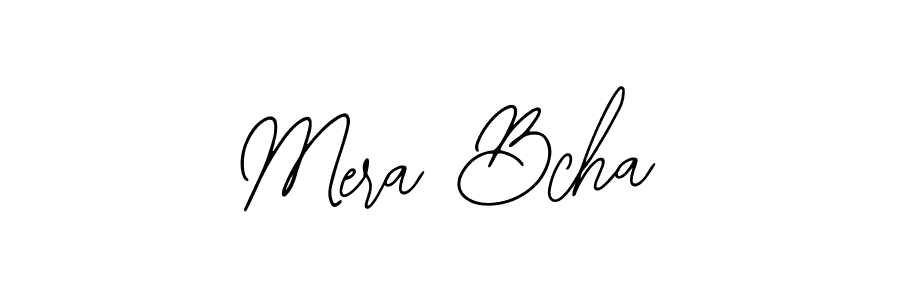 It looks lik you need a new signature style for name Mera Bcha. Design unique handwritten (Bearetta-2O07w) signature with our free signature maker in just a few clicks. Mera Bcha signature style 12 images and pictures png