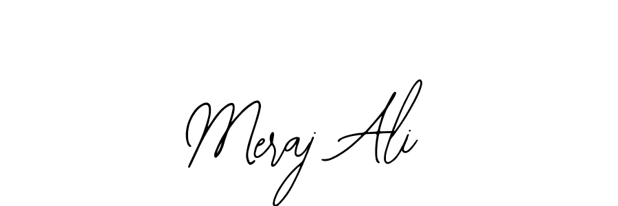 How to make Meraj Ali signature? Bearetta-2O07w is a professional autograph style. Create handwritten signature for Meraj Ali name. Meraj Ali signature style 12 images and pictures png