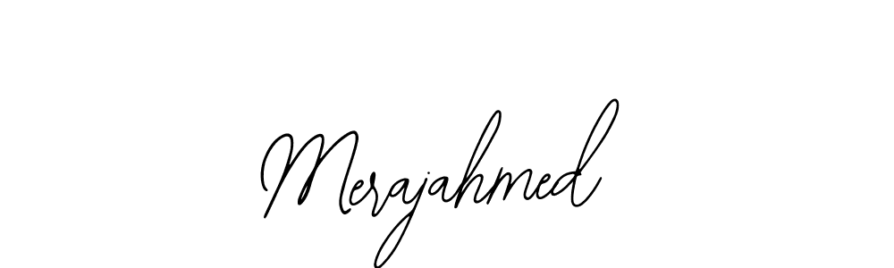 How to make Merajahmed signature? Bearetta-2O07w is a professional autograph style. Create handwritten signature for Merajahmed name. Merajahmed signature style 12 images and pictures png