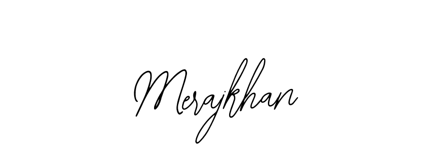 Bearetta-2O07w is a professional signature style that is perfect for those who want to add a touch of class to their signature. It is also a great choice for those who want to make their signature more unique. Get Merajkhan name to fancy signature for free. Merajkhan signature style 12 images and pictures png