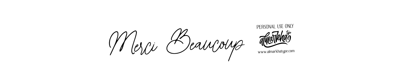 Once you've used our free online signature maker to create your best signature Bearetta-2O07w style, it's time to enjoy all of the benefits that Merci Beaucoup ! name signing documents. Merci Beaucoup ! signature style 12 images and pictures png