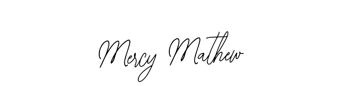 Bearetta-2O07w is a professional signature style that is perfect for those who want to add a touch of class to their signature. It is also a great choice for those who want to make their signature more unique. Get Mercy Mathew name to fancy signature for free. Mercy Mathew signature style 12 images and pictures png