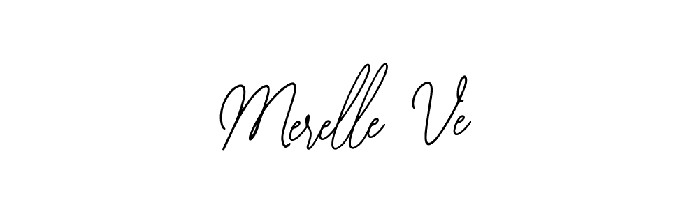 How to Draw Merelle Ve signature style? Bearetta-2O07w is a latest design signature styles for name Merelle Ve. Merelle Ve signature style 12 images and pictures png