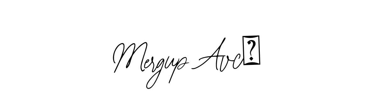 Make a beautiful signature design for name Mergup Avcı. With this signature (Bearetta-2O07w) style, you can create a handwritten signature for free. Mergup Avcı signature style 12 images and pictures png