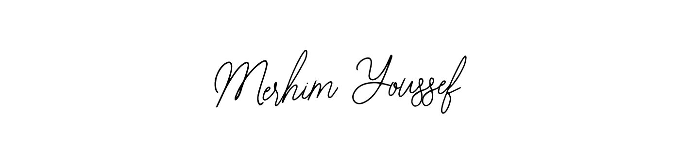The best way (Bearetta-2O07w) to make a short signature is to pick only two or three words in your name. The name Merhim Youssef include a total of six letters. For converting this name. Merhim Youssef signature style 12 images and pictures png