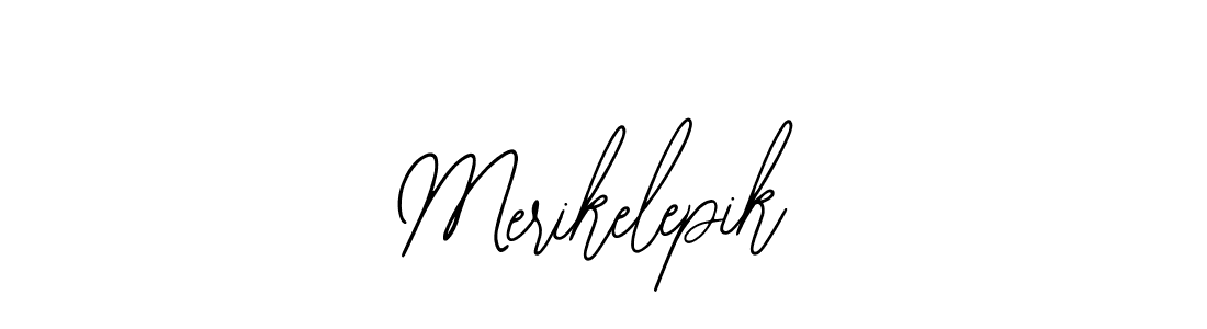 The best way (Bearetta-2O07w) to make a short signature is to pick only two or three words in your name. The name Merikelepik include a total of six letters. For converting this name. Merikelepik signature style 12 images and pictures png