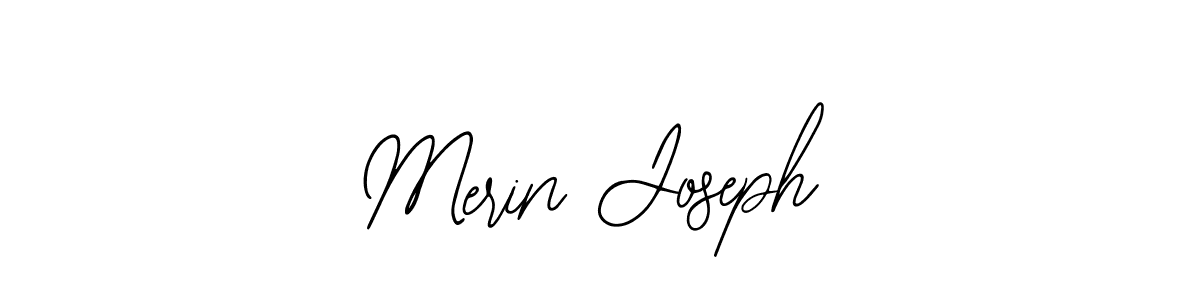 Make a beautiful signature design for name Merin Joseph. With this signature (Bearetta-2O07w) style, you can create a handwritten signature for free. Merin Joseph signature style 12 images and pictures png