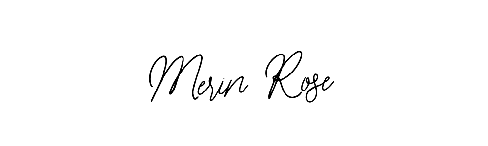 Also You can easily find your signature by using the search form. We will create Merin Rose name handwritten signature images for you free of cost using Bearetta-2O07w sign style. Merin Rose signature style 12 images and pictures png