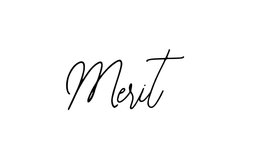 Merit stylish signature style. Best Handwritten Sign (Bearetta-2O07w) for my name. Handwritten Signature Collection Ideas for my name Merit. Merit signature style 12 images and pictures png