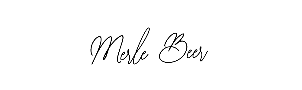 Merle Beer stylish signature style. Best Handwritten Sign (Bearetta-2O07w) for my name. Handwritten Signature Collection Ideas for my name Merle Beer. Merle Beer signature style 12 images and pictures png