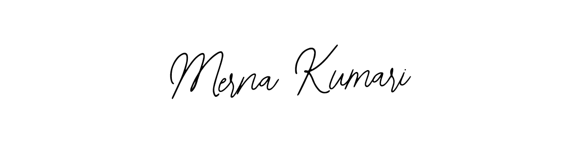 The best way (Bearetta-2O07w) to make a short signature is to pick only two or three words in your name. The name Merna Kumari include a total of six letters. For converting this name. Merna Kumari signature style 12 images and pictures png