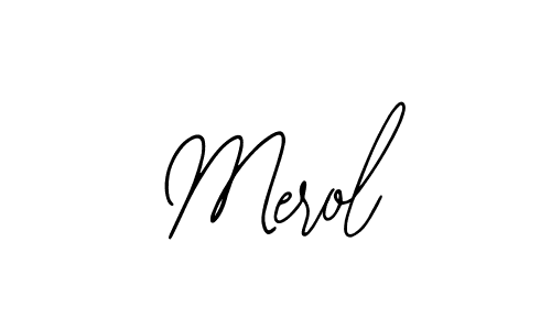 Make a beautiful signature design for name Merol. With this signature (Bearetta-2O07w) style, you can create a handwritten signature for free. Merol signature style 12 images and pictures png