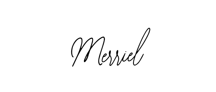 Similarly Bearetta-2O07w is the best handwritten signature design. Signature creator online .You can use it as an online autograph creator for name Merriel. Merriel signature style 12 images and pictures png