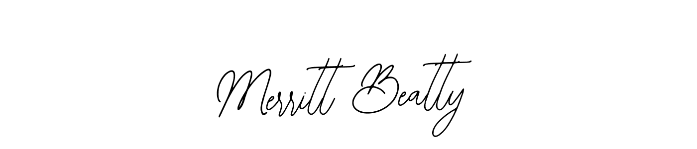 The best way (Bearetta-2O07w) to make a short signature is to pick only two or three words in your name. The name Merritt Beatty include a total of six letters. For converting this name. Merritt Beatty signature style 12 images and pictures png