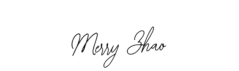 Merry Zhao stylish signature style. Best Handwritten Sign (Bearetta-2O07w) for my name. Handwritten Signature Collection Ideas for my name Merry Zhao. Merry Zhao signature style 12 images and pictures png