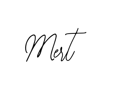 How to make Mert name signature. Use Bearetta-2O07w style for creating short signs online. This is the latest handwritten sign. Mert signature style 12 images and pictures png