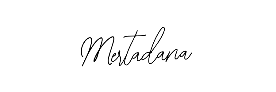 Similarly Bearetta-2O07w is the best handwritten signature design. Signature creator online .You can use it as an online autograph creator for name Mertadana. Mertadana signature style 12 images and pictures png