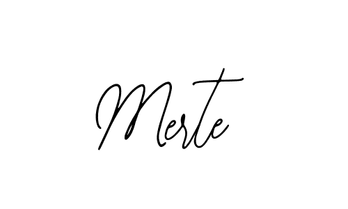 Also we have Merte name is the best signature style. Create professional handwritten signature collection using Bearetta-2O07w autograph style. Merte signature style 12 images and pictures png