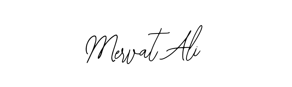 Use a signature maker to create a handwritten signature online. With this signature software, you can design (Bearetta-2O07w) your own signature for name Mervat Ali. Mervat Ali signature style 12 images and pictures png